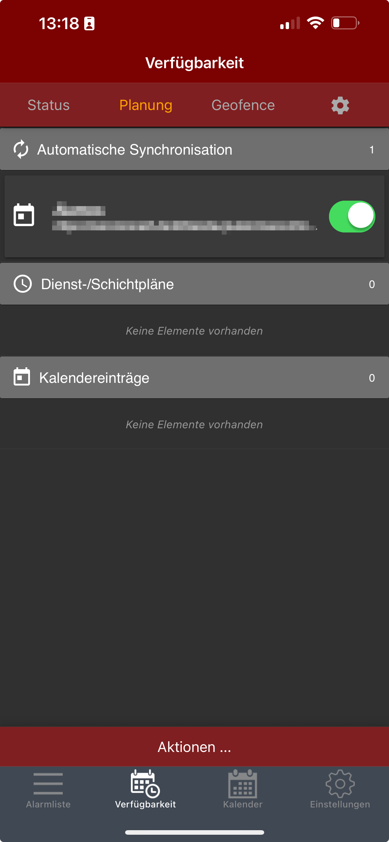 aPager Pro iOS Verfügbarkeit Planung